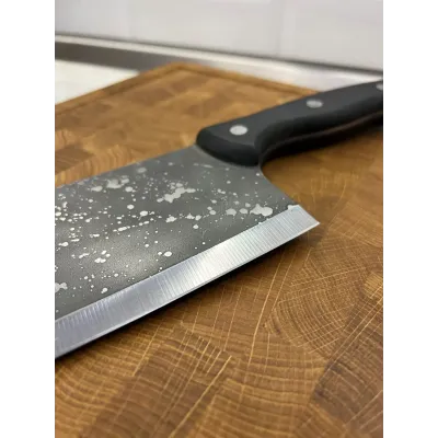 Кухонна сокира Gorillas BBQ Чумацький шлях 31 см Чорний (KN222) Кухонна сокира Gorillas BBQ Чумацький шлях 31 см Чорний (KN222)