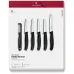 Набір для чистки овочів Victorinox Swiss Classic Paring Set Чорний 6 шт (6.7113.61G)