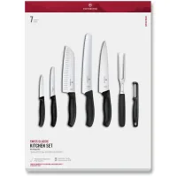 Кухонный набор Victorinox Swiss Classic Kitchen Set 7 предметов Черный (6.7133.71G)