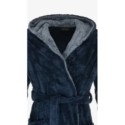 Халат мужской No Brand 320/13 4XL Синий (2000999320903)