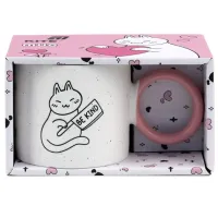 Чашка Kite Be kind K25-220-4 370 мл Белый (4063276231574)