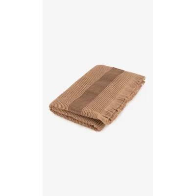 Рушник No Brand 1107 Ring 24/2 70х140 см Кавовий shop (4820190491923)