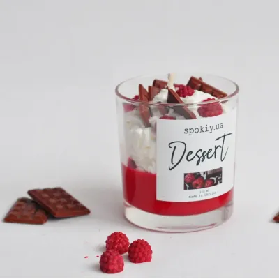 Десертна свічка Spokiy SP2342 Dessert 210 г Різнокольоровий (72081) Десертна свічка Spokiy SP2342 Dessert 210 г Різнокольоровий (72081)