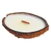 Ароматична свічка Spokiy SP2343 Coconut 100 г Біло-коричневий (72082)