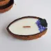 Ароматична свічка Spokiy SP2344 із сухоцвітом Coconut 100 г Біло-коричневий (72083)