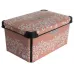Контейнер Violet House Decor Powder Flower 0647 10 л Розовый (6821267)