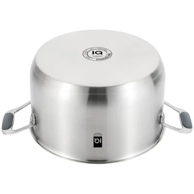 Кастрюля IQ Be Brave 5.5 л 24 см Серебристый (7046706)