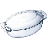 Каструля з кришкою Pyrex 5.8 л Прозорий (7092313) Каструля з кришкою Pyrex 5.8 л Прозорий (7092313)