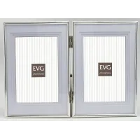 Фоторамка EVG ONIX 2-10х15 см S15 Double Silver (7119230) Фоторамка EVG ONIX 2-10х15 см S15 Double Silver (7119230)