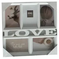 Мультирамка EVG INNO ZB-L5-3233 Collage 5 32х33х2 см White (7120204) Мультирамка EVG INNO ZB-L5-3233 Collage 5 32х33х2 см White (7120204)