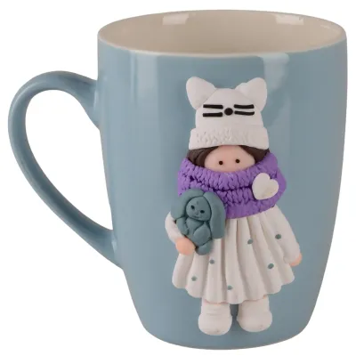 Чашка Limited Edition Dream Baby A 340 мл Блакитний (7136739)