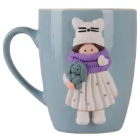 Чашка Limited Edition Dream Baby A 340 мл Блакитний (7136739)