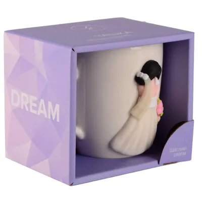 Чашка Limited Edition Dream Bride 340 мл Белый (7136740)