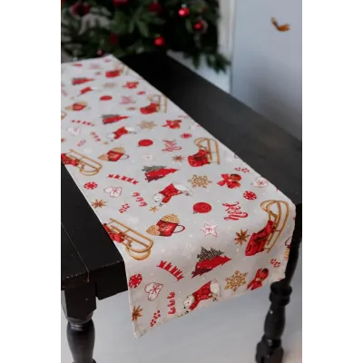 Дорожка на стол Прованс NOEL 40х136 см Разноцветный Дорожка на стол Прованс NOEL 40х136 см Разноцветный