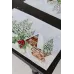 Серветка новорічна Прованс Squirrel 30х50 см Різнокольоровий Серветка новорічна Прованс Squirrel 30х50 см Різнокольоровий