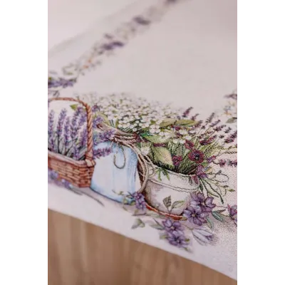 Доріжка на стіл Прованс Provence 35х100 см Різнокольоровий