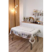 Скатертина на стіл Прованс Provence 135х300 см Різнокольоровий