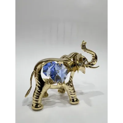 Міні-фігурка Crystocraft Elephant Mini 7 см Золотистий (265615) Міні-фігурка Crystocraft Elephant Mini 7 см Золотистий (265615)