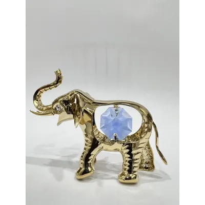 Міні-фігурка Crystocraft Elephant Mini 7 см Золотистий (265615)
