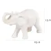 Інтер'єрна статуетка Sabefet Elephant and Girl Friendship 23.9 x 15.6 см Білий (265666)