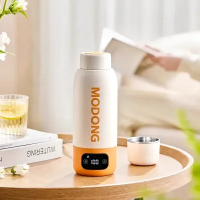 Чайник-термос No Brand Modong 600 мл Orange (id_2113) Чайник-термос No Brand Modong 600 мл Orange (id_2113)