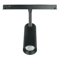 Светильник трековый магнитный Lightwell LW-TRACK-CIRCLELIGHT-10W 9x4.5x4.5 см 10 Вт Черный (304415)