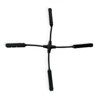 Х образний з'єднувач Lightwell LW-TRACK-X-CONNECTOR 90x17x18 мм Чорний (304426) Х образний з'єднувач Lightwell LW-TRACK-X-CONNECTOR 90x17x18 мм Чорний (304426)