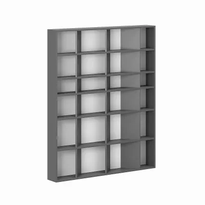 Стеллаж открытый Art in Head 1 Light Графит серый 1200x1460x160 мм (LT13070000000)