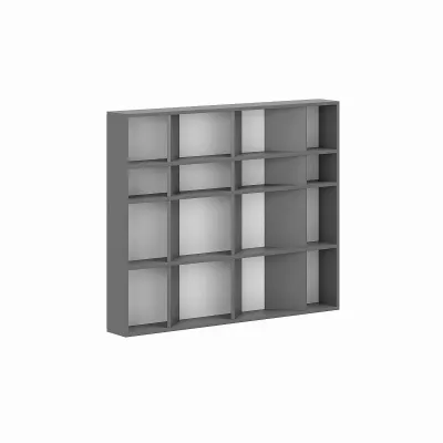 Стеллаж открытый Art in Head 2 Light Графит серый 1200x1000x160 мм (LT14070000000) Стеллаж открытый Art in Head 2 Light Графит серый 1200x1000x160 мм (LT14070000000)