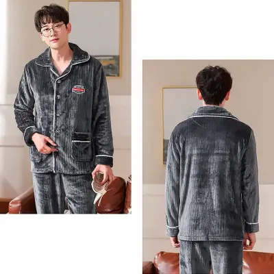 Чоловіча піжама Lesko CK-206 Gray XL (14102-90678)