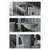 Домик когтеточка для кошек Lesko TM100 133х50 см Gray (13223-90782)