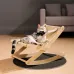 Шезлонг кігтеточка для котів Taotaopets Y0037 53х38х33 см Бежевий (13790-90788)