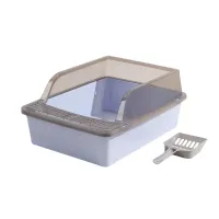 Туалет для кошек с лопаткой Taotaopets 263303 34х26х17 см Blue (13796-90794)