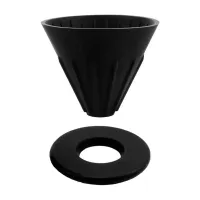 Пуровер Ecocoffeetools GV40 250 мл Чорний (13701-90863) Пуровер Ecocoffeetools GV40 250 мл Чорний (13701-90863)