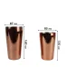 Шейкер для коктейлів Lesko FS72645 600/700 мл Rose Gold (13775-90905) Шейкер для коктейлів Lesko FS72645 600/700 мл Rose Gold (13775-90905)