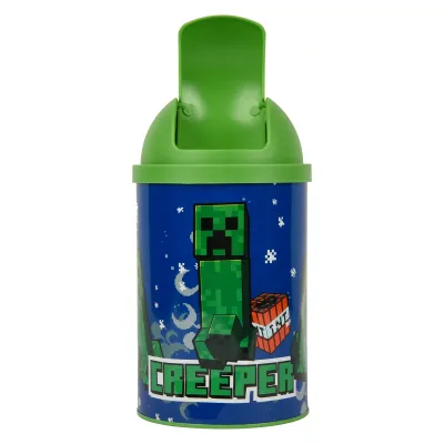 Настільний контейнер для сміття YES Minecraft Creeper 2 л Синій (708569) Настільний контейнер для сміття YES Minecraft Creeper 2 л Синій (708569)