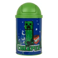 Настільний контейнер для сміття YES Minecraft Creeper 2 л Синій (708569) Настільний контейнер для сміття YES Minecraft Creeper 2 л Синій (708569)