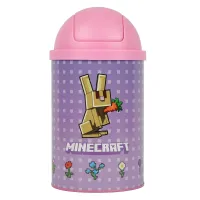 Настольный контейнер для мусора YES Minecraft.Spring 2 л Сиреневый (708570) Настольный контейнер для мусора YES Minecraft.Spring 2 л Сиреневый (708570)