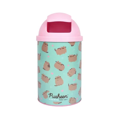 Настільний контейнер для сміття YES Pusheen 2 л М'ятний (708571) Настільний контейнер для сміття YES Pusheen 2 л М'ятний (708571)