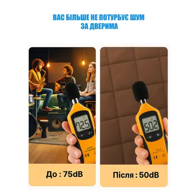 Теплоштора для дверей No Brand Clip-on 0.9x2.1 м Коричневий (hub_5exfi2) Теплоштора для дверей No Brand Clip-on 0.9x2.1 м Коричневий (hub_5exfi2)