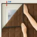 Теплоштора для дверей No Brand Clip-on 0.8x2.1 м Коричневий (hub_xyh6b7)