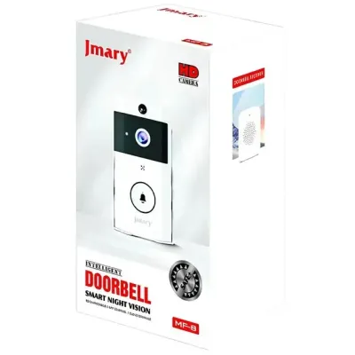 Відеодомофон дзвінок Jmary MF-8 HD1280P WiFi Білий (2863766391)