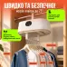 Электрическая сушилка для белья No Brand 500 Вт Белый (HT-500) Электрическая сушилка для белья No Brand 500 Вт Белый (HT-500)
