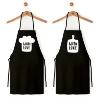 Парні фартухи Кавун With Love 84x68 см 2 шт Чорний (ФА000924) Парні фартухи Кавун With Love 84x68 см 2 шт Чорний (ФА000924)