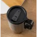 Автомобільний термокухоль із підігрівом No Brand Electric Mug 350 мл Сріблястий (2104619115)