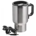 Автомобільний термокухоль із підігрівом No Brand Electric Mug 350 мл Сріблястий (2104619115)