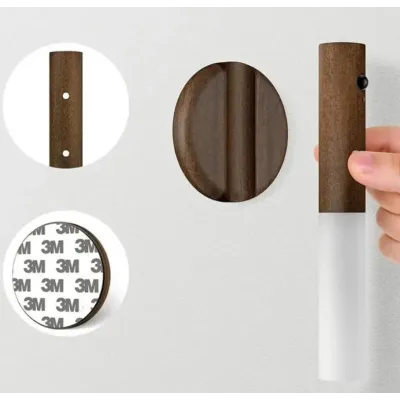 Настінна лампа No Brand LED 1 Вт 500mah Коричневий (2104619120) Настінна лампа No Brand LED 1 Вт 500mah Коричневий (2104619120)