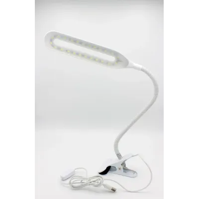 Настільна світлодіодна LED лампа JL 24 USB LED 206 11.5х7.5х34 см Білий (hub_2e3qhz-3014011)