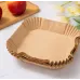 Пергаментні одноразові форми для аерогриля No Brand 23x23x4.5 см 100 шт Коричневий (2104619129)