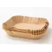 Пергаментні одноразові форми для аерогриля No Brand 23x23x4.5 см 100 шт Коричневий (2104619129)